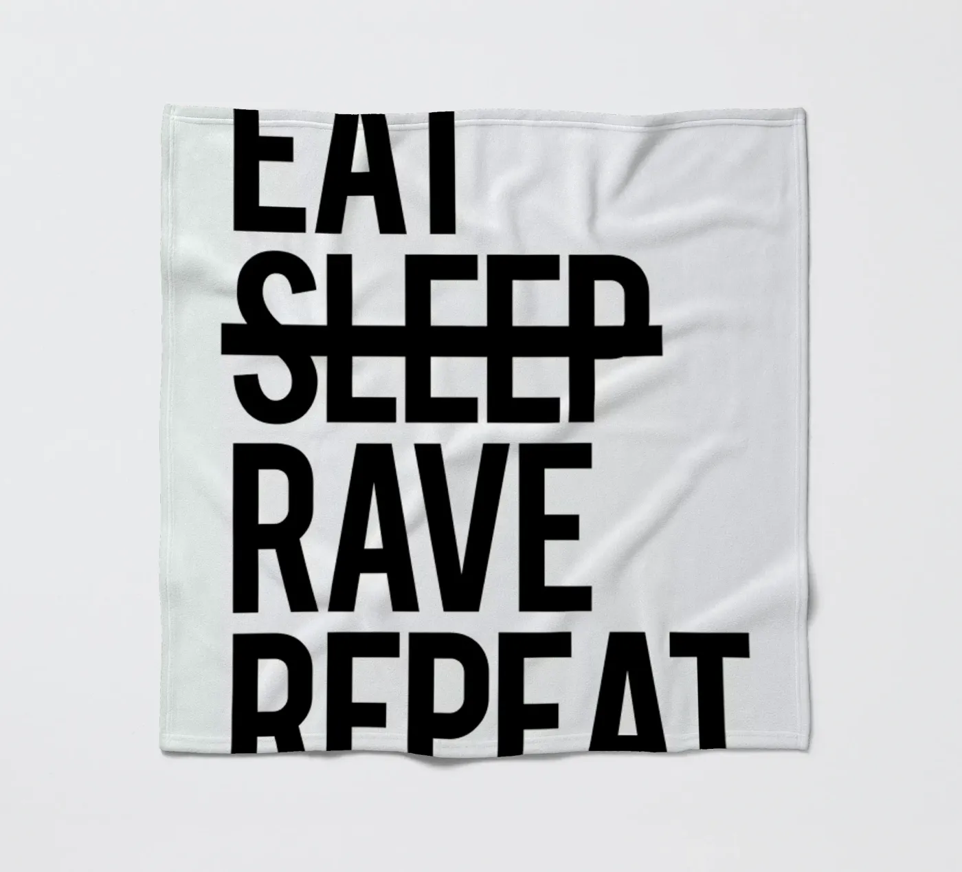 Repeat fleece blanket by Studio One