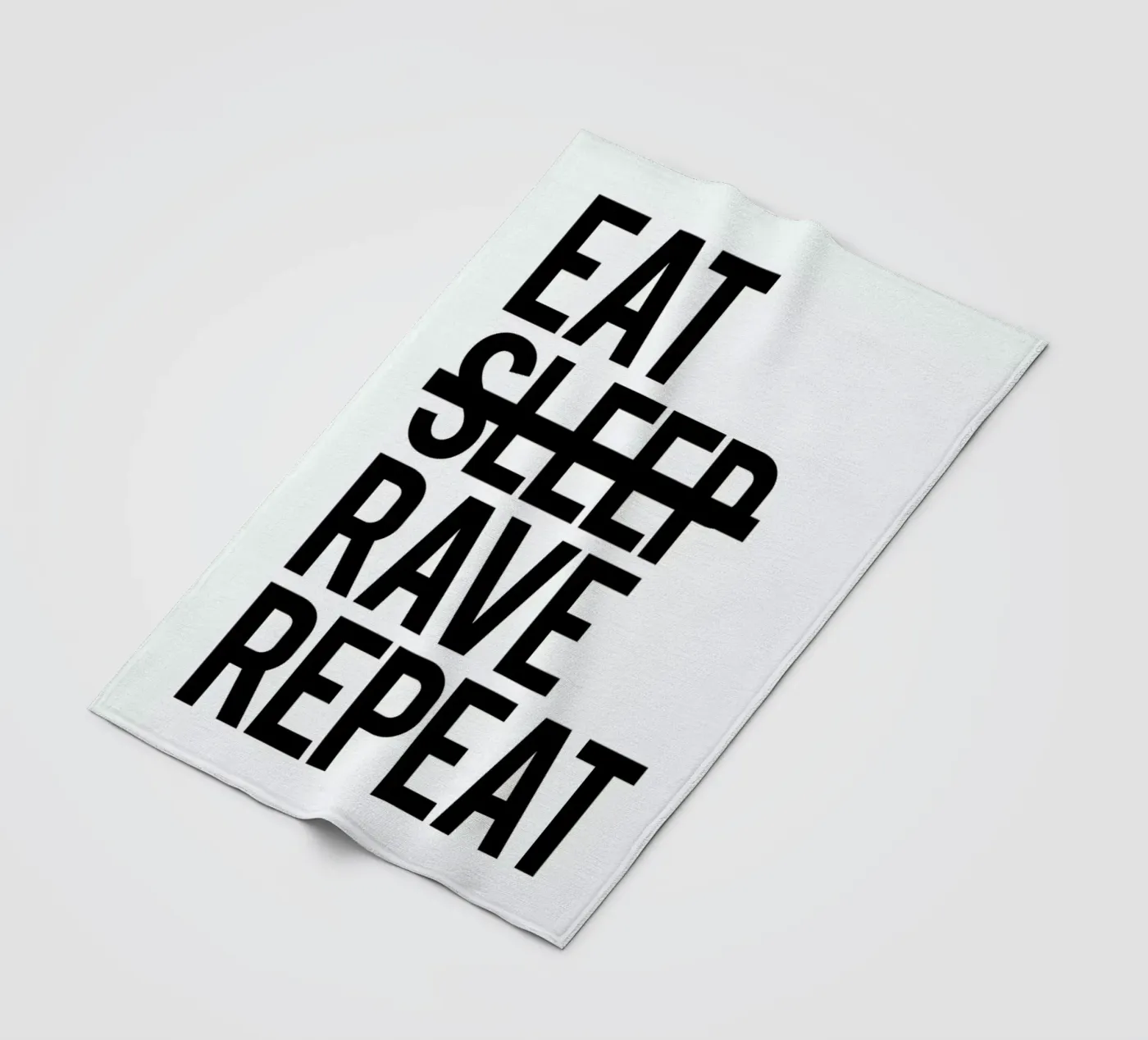 Repeat fleece blanket by Studio One