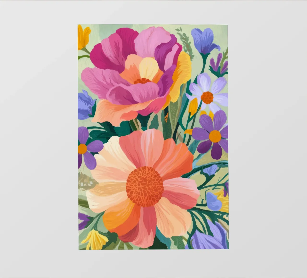 Blooming Garden backlit film by Seren Liodra