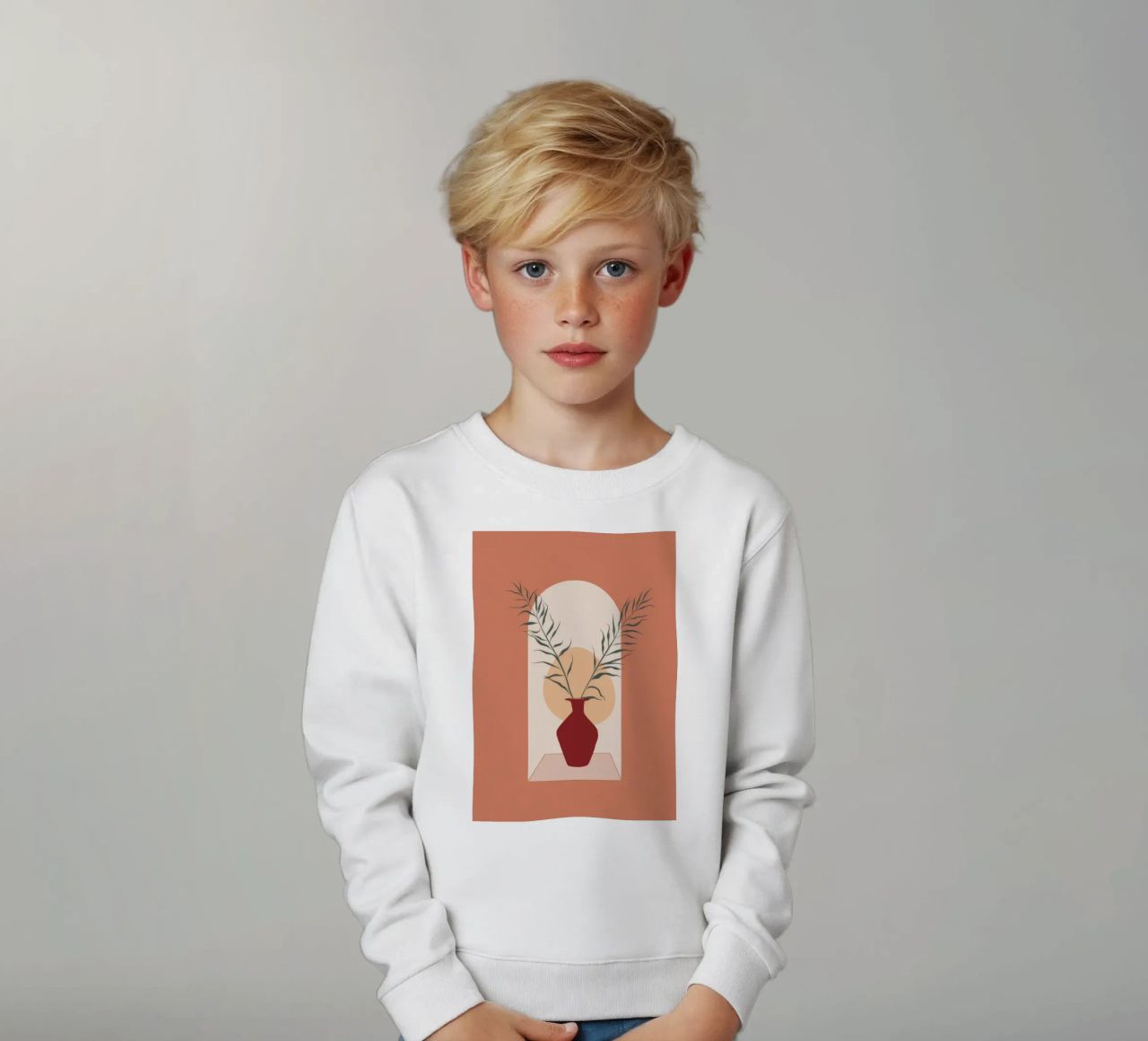 Vaso rustico felpa bambino da Seren Liodra