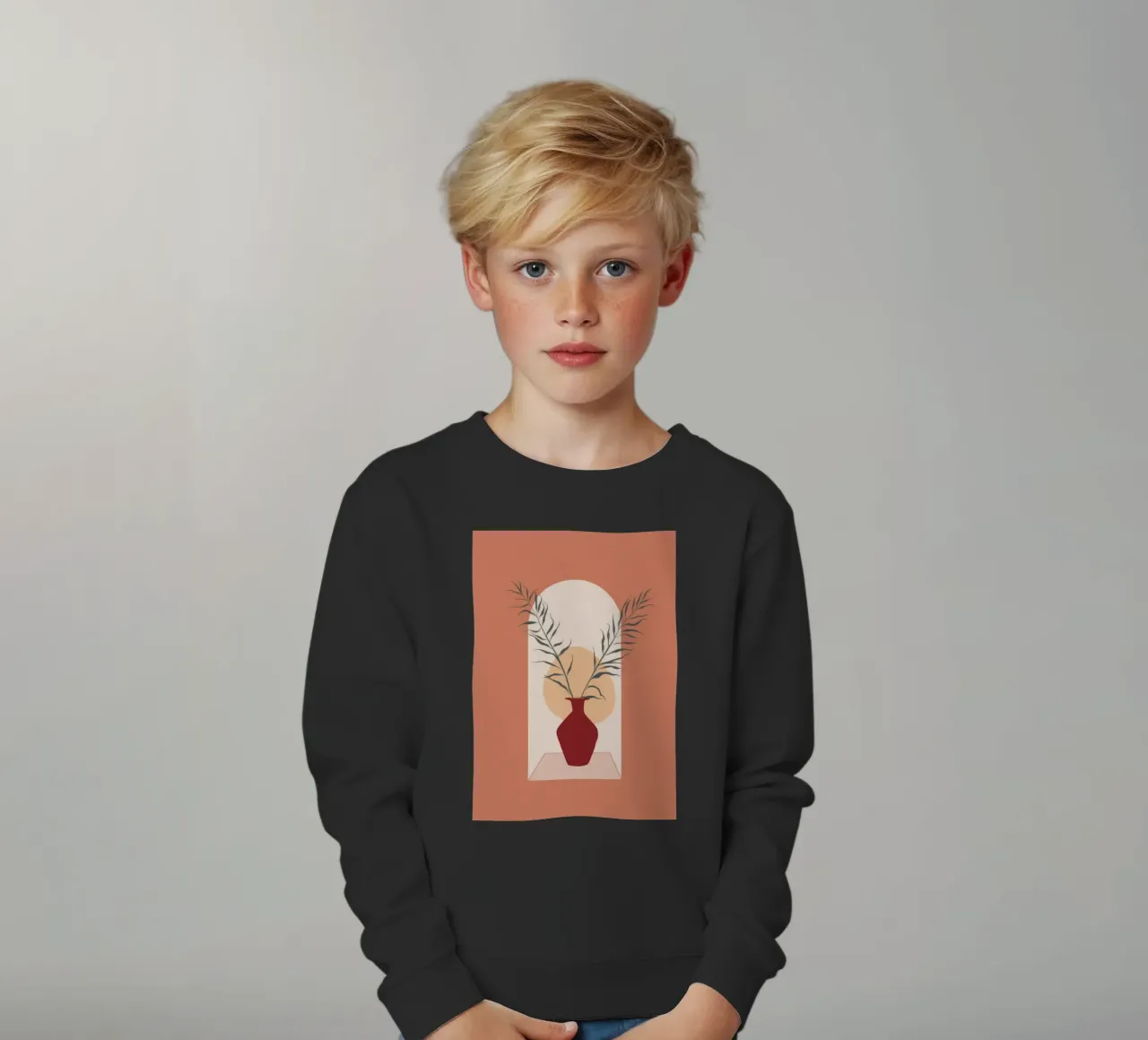 Vaso rustico felpa bambino da Seren Liodra