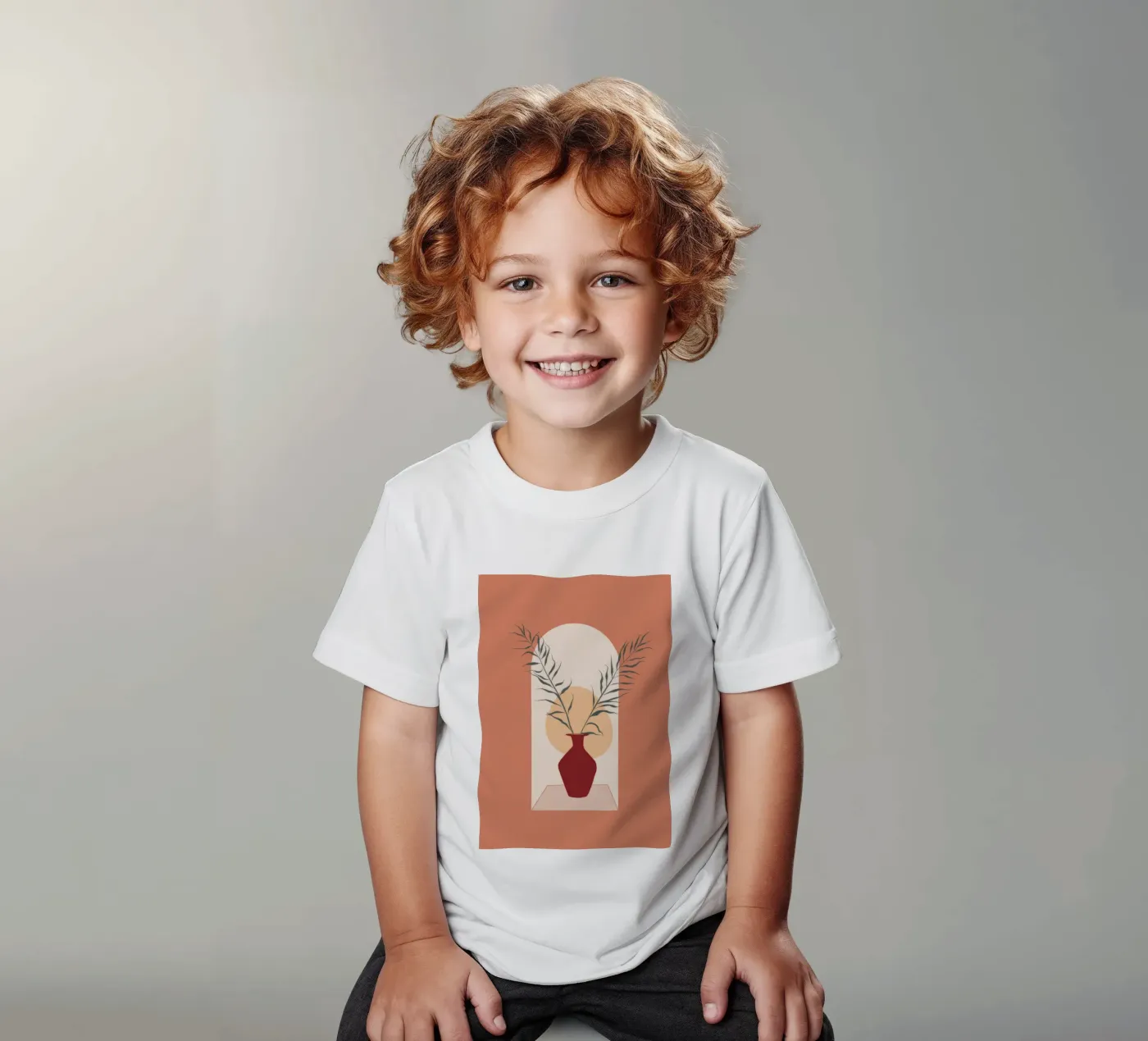 Vaso rustico t-shirt bambini da Seren Liodra