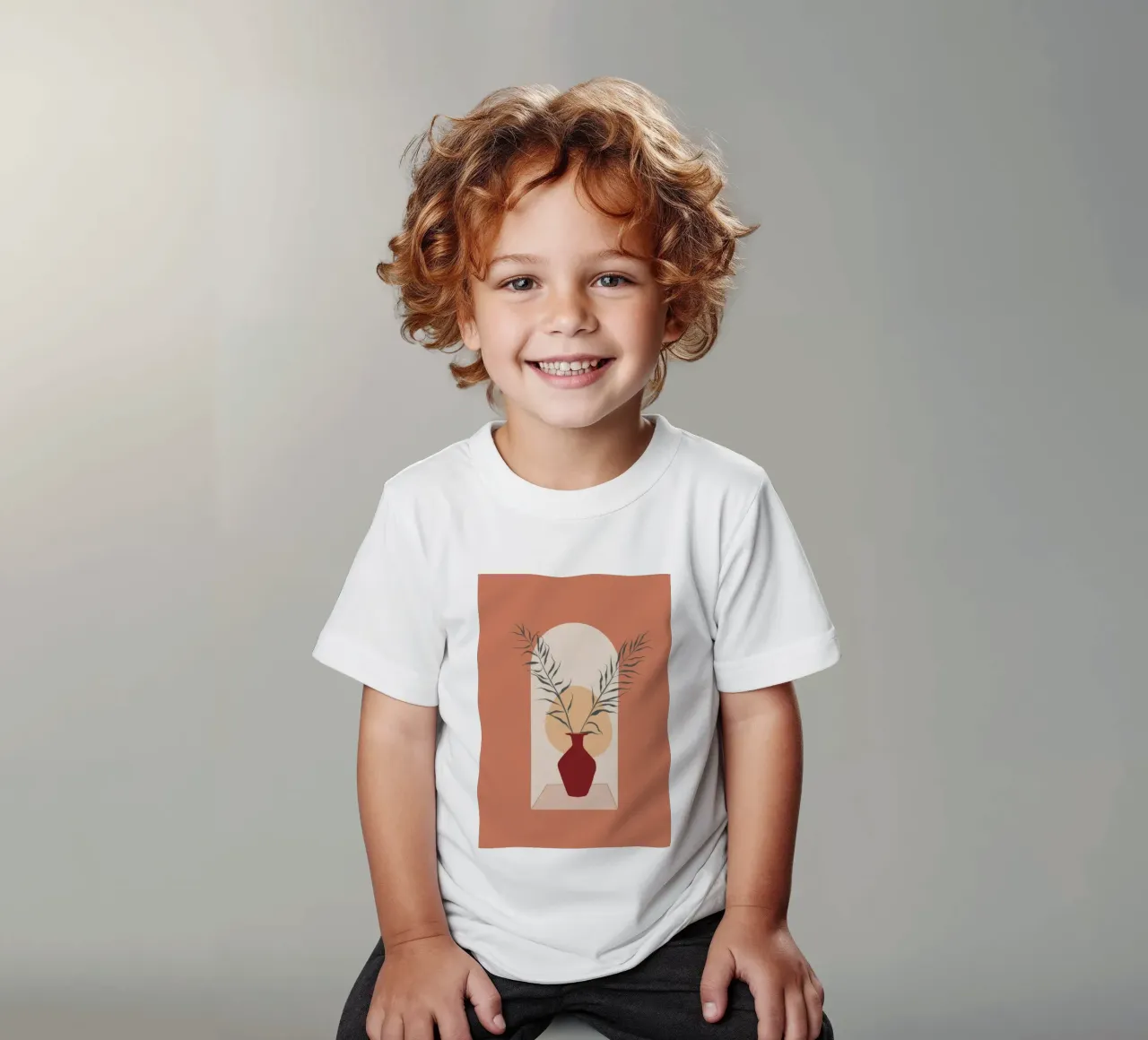 Vaso rustico t-shirt bambini da Seren Liodra