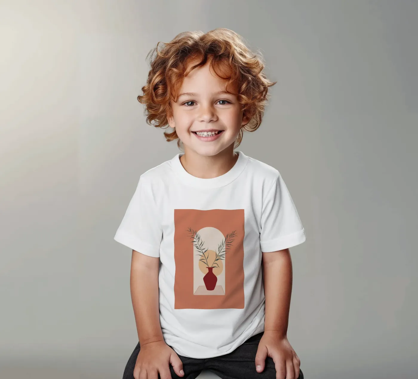 Vaso rustico t-shirt bambini da Seren Liodra