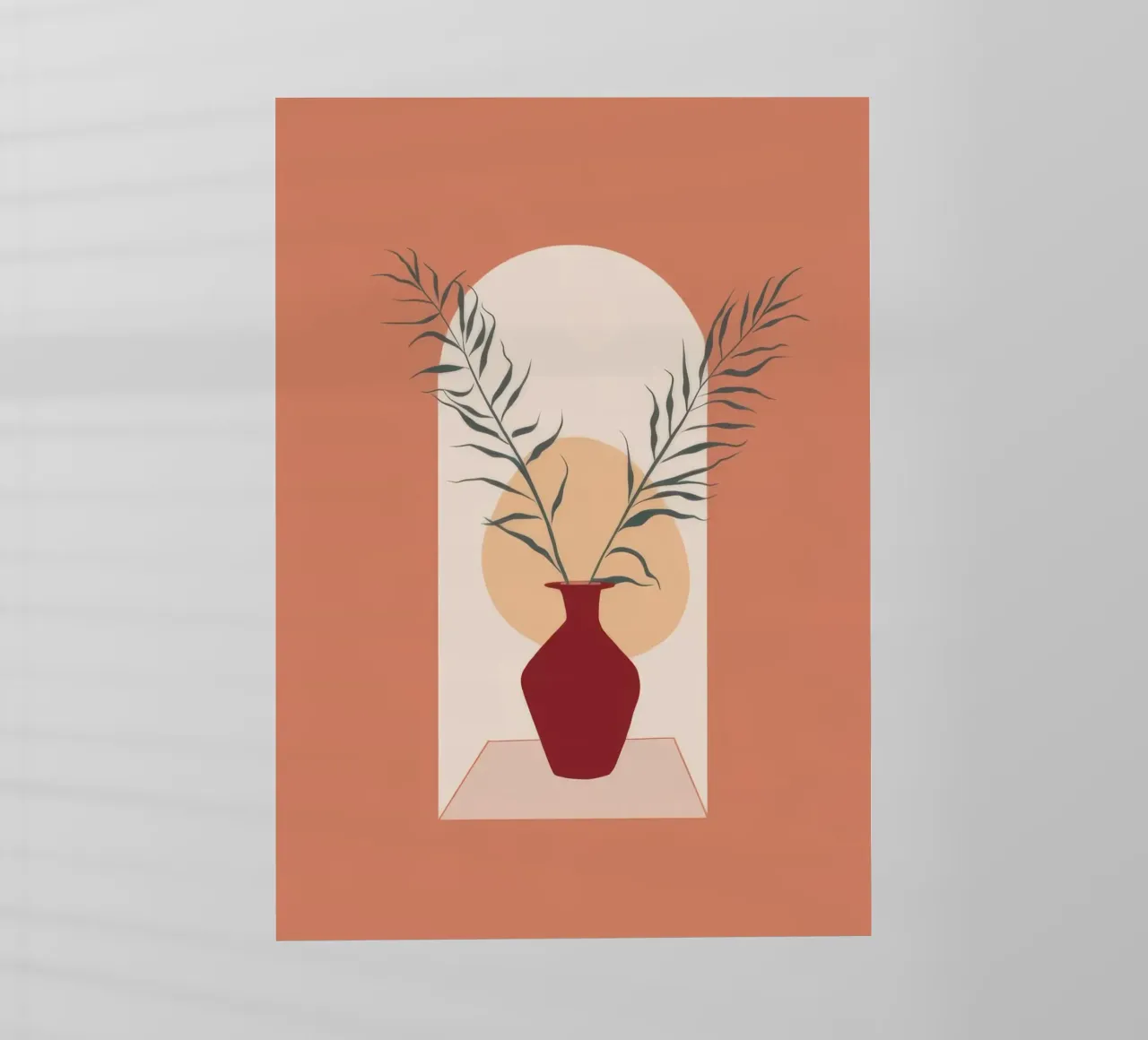 Vaso rustico pellicola backlit da Seren Liodra