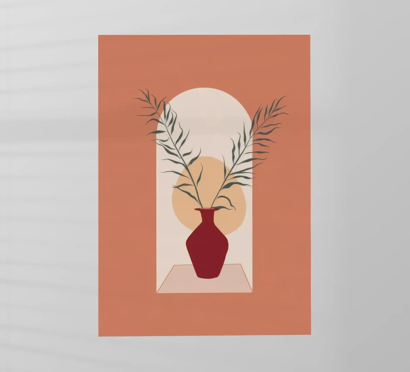 Vaso rustico pellicola backlit da Seren Liodra