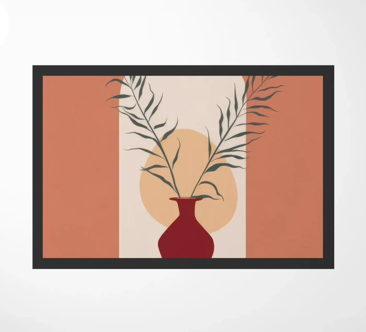 Rustikale Vase Fußmatte von Seren Liodra