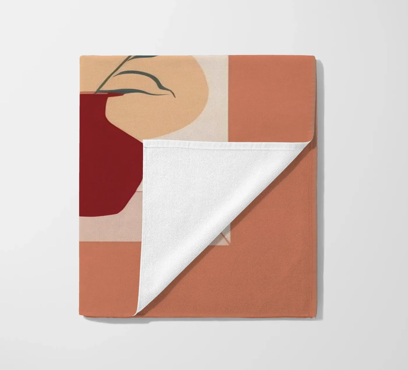Rustic Vase beach towel by Seren Liodra