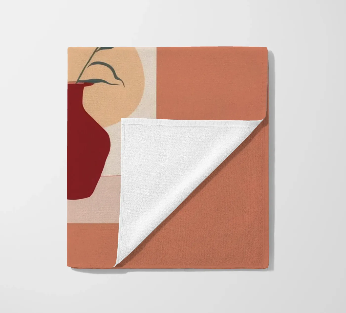 Rustic Vase beach towel by Seren Liodra