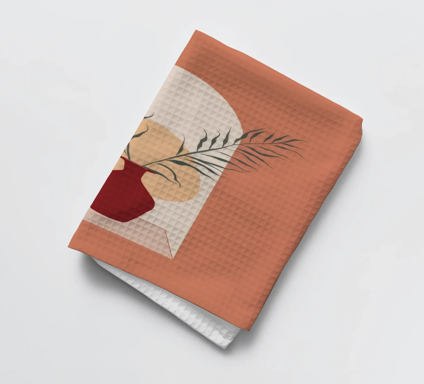 Rustic Vase tea towel by Seren Liodra