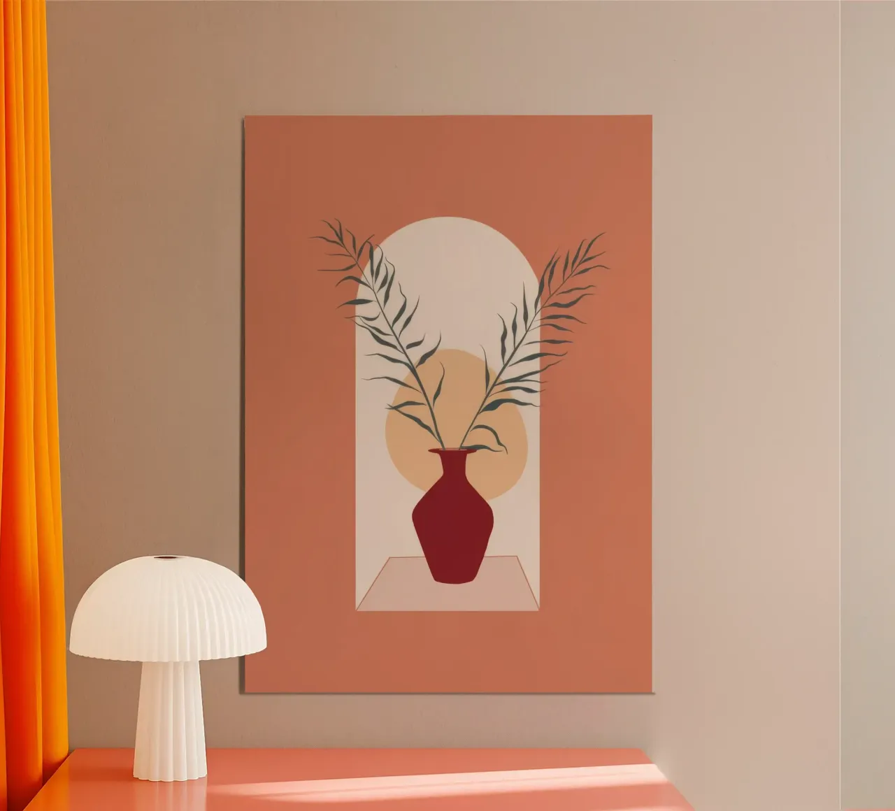 Rustic Vase poster by Seren Liodra