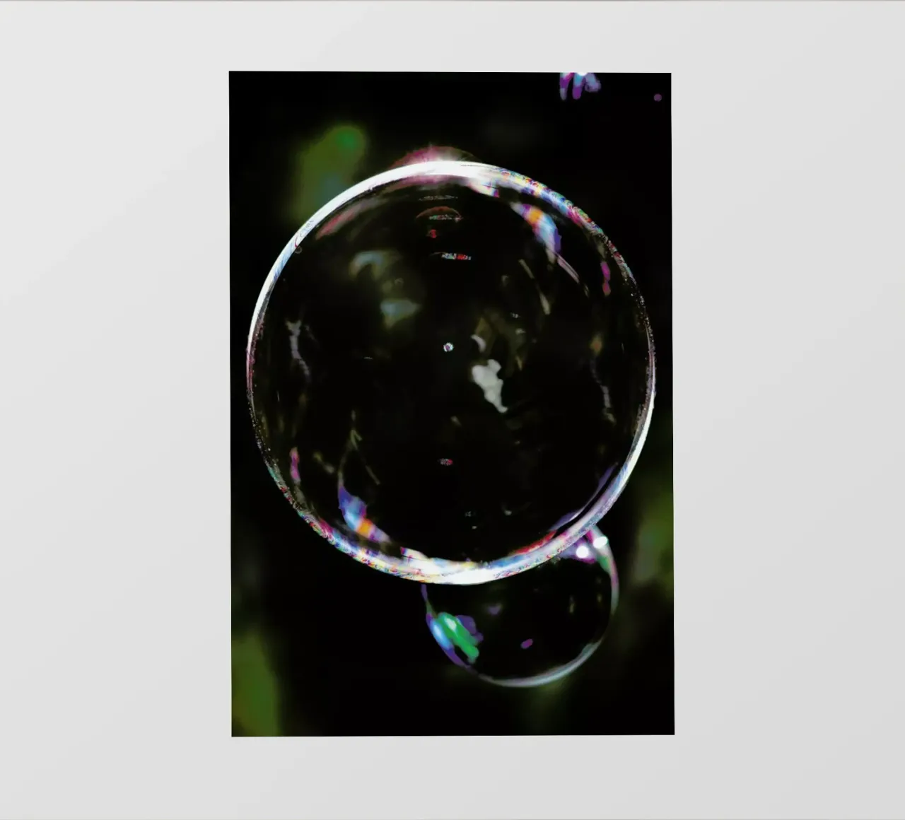 Bubble backlit folie van Shot By Clint