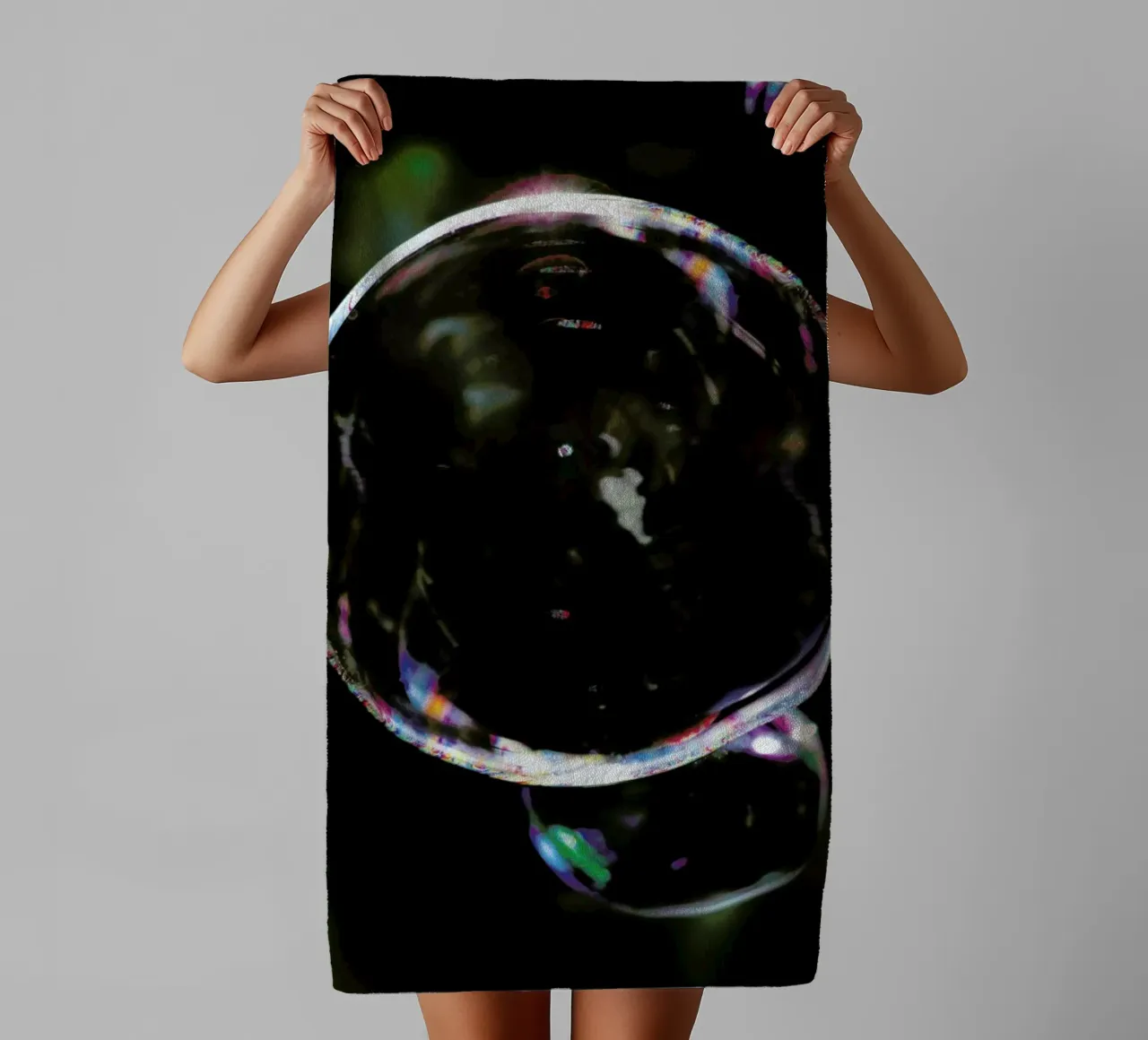 Bubble badhanddoek van Shot By Clint