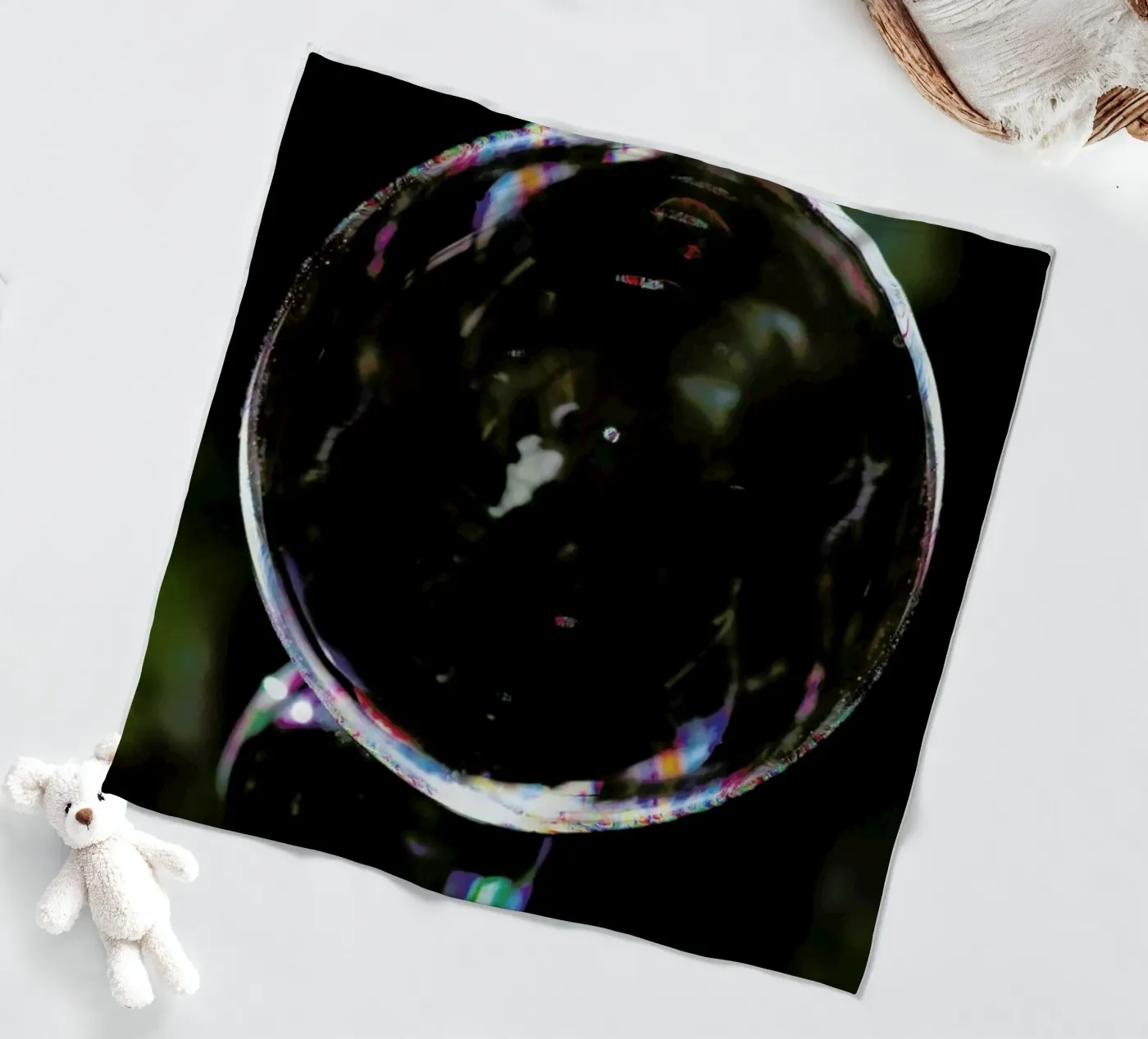 Bubble fleece blanket by Shot By Clint