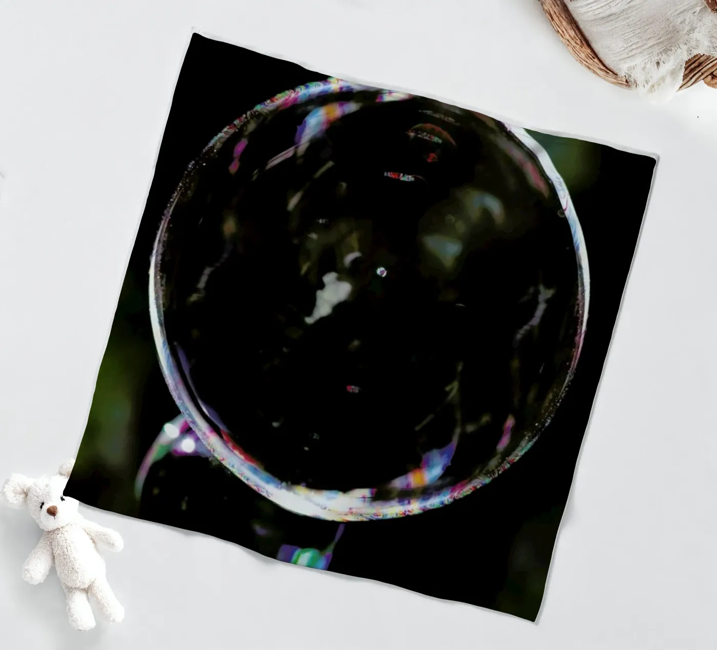 Bubble Fleecedecke von Shot By Clint