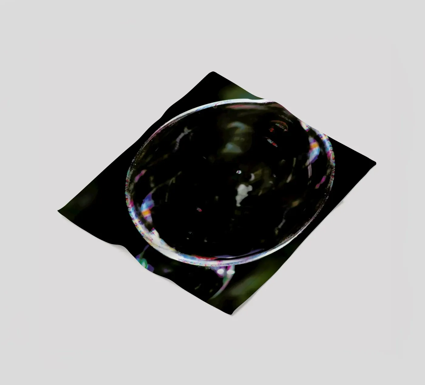 Bubble fleece blanket by Shot By Clint