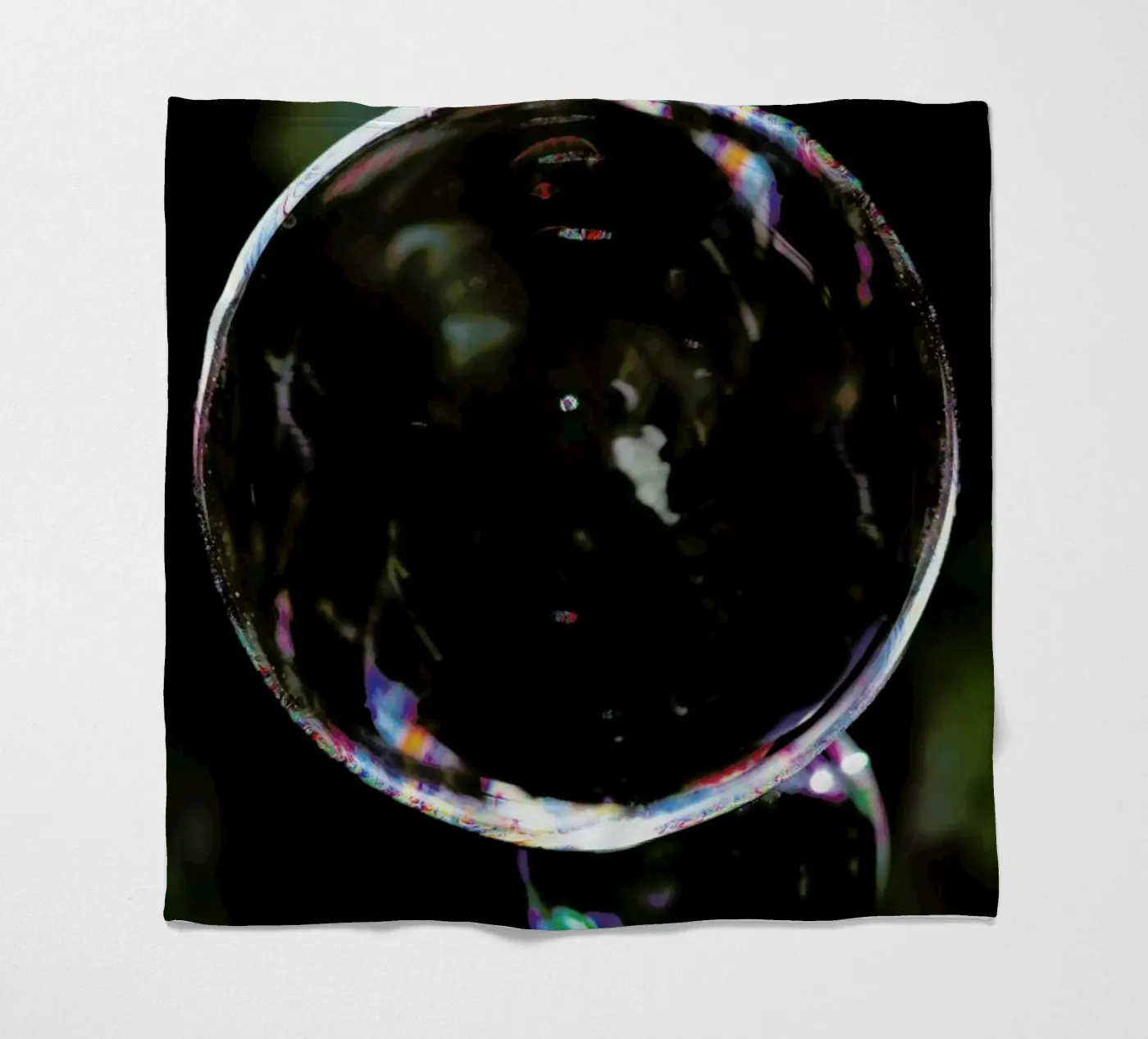 Bubble fleece blanket by Shot By Clint