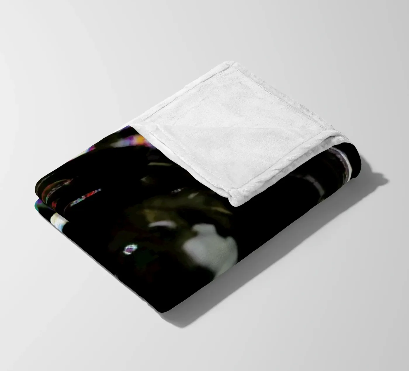 Bubble fleece blanket by Shot By Clint
