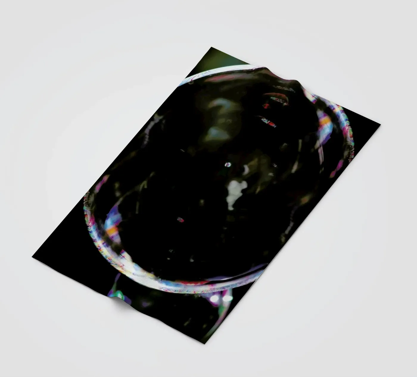 Bubble fleece blanket by Shot By Clint