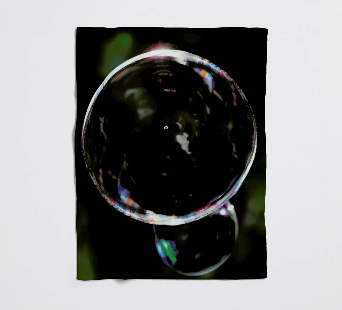 Bubble fleece blanket by Shot By Clint