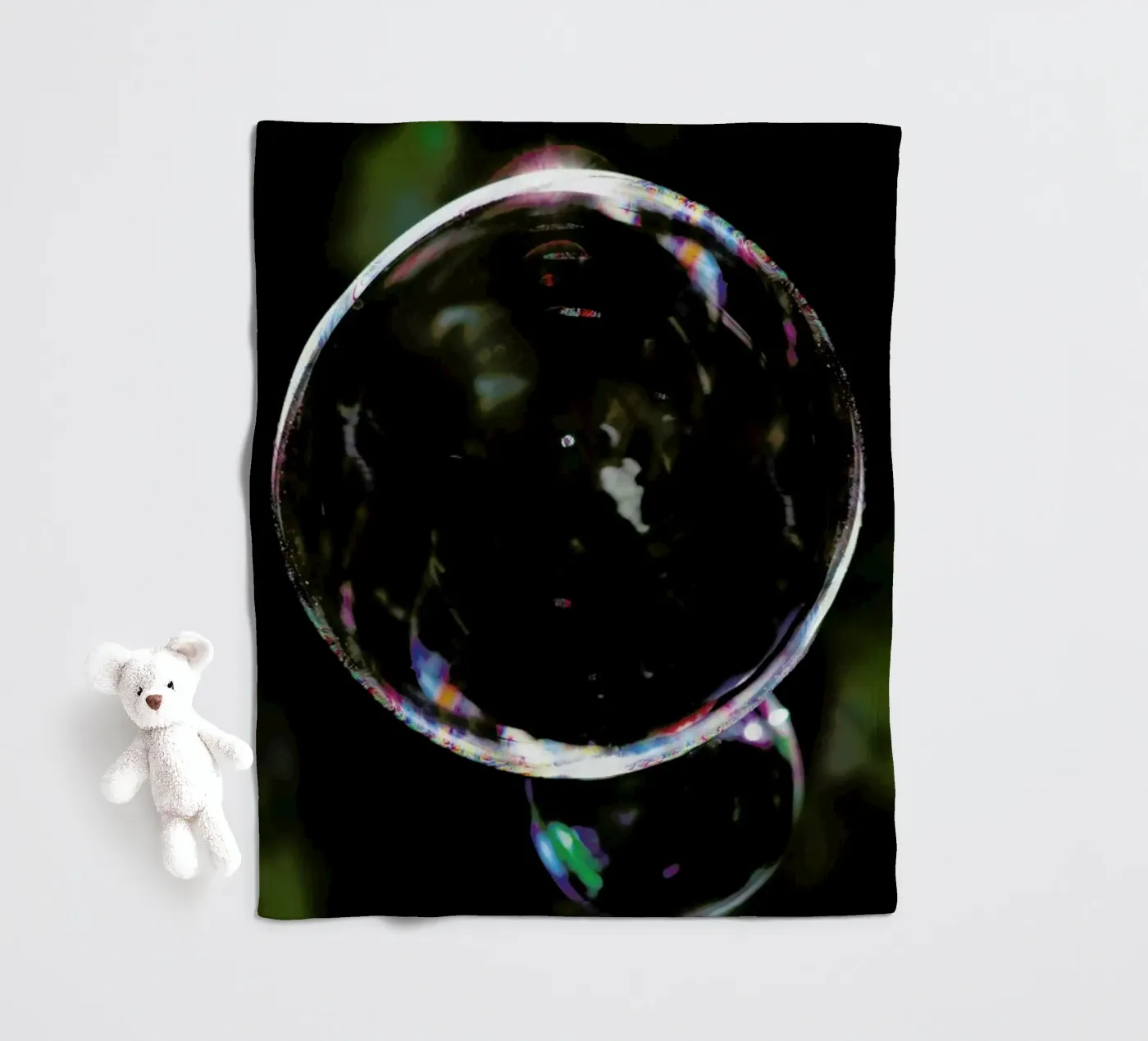 Bubble Fleecedecke von Shot By Clint