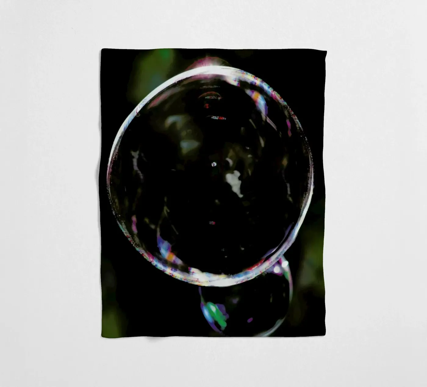 Bubble fleece blanket by Shot By Clint