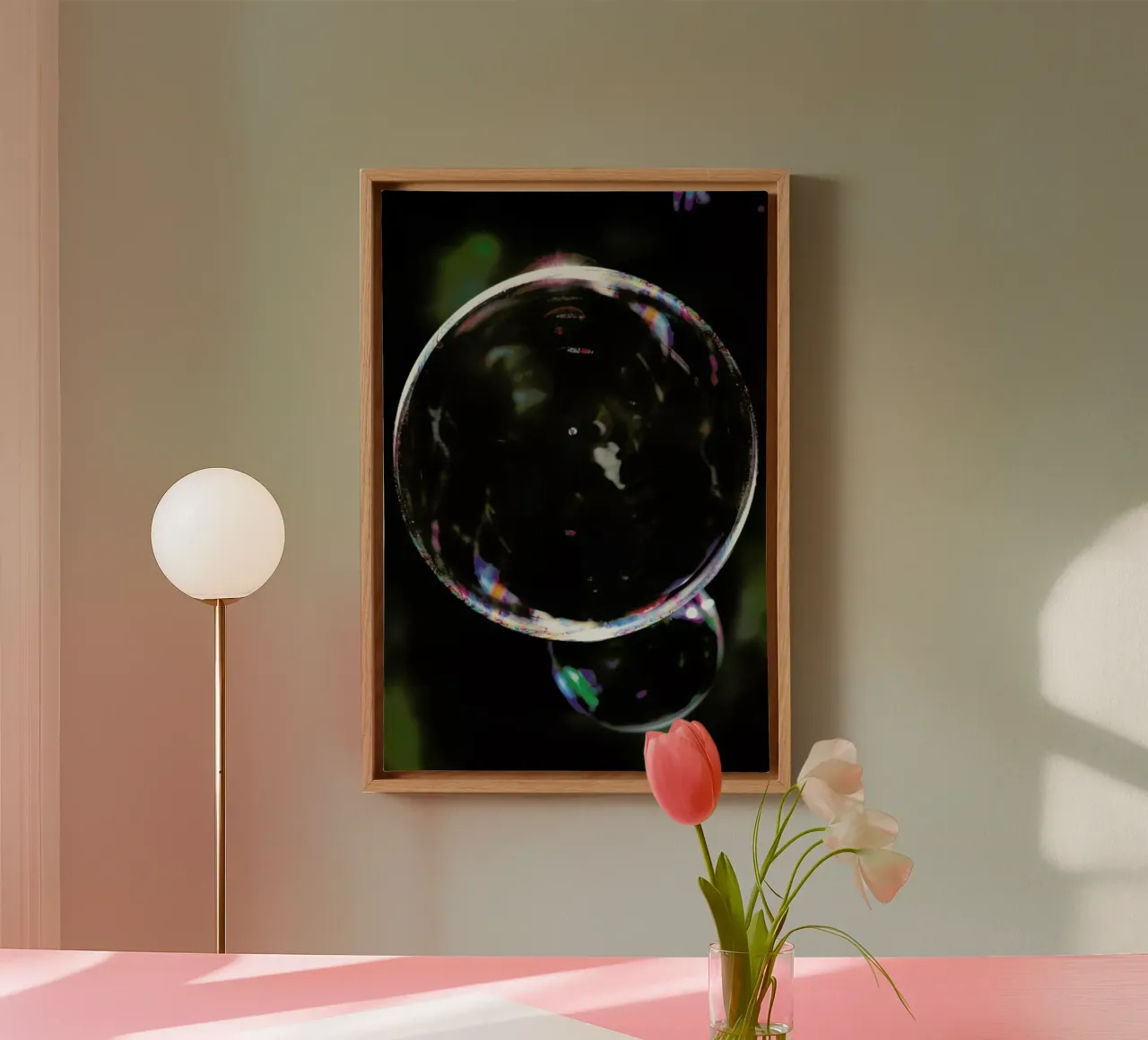 Bubble canvas van Shot By Clint