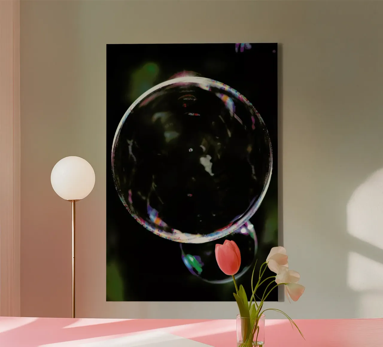 Bubble canvas van Shot By Clint