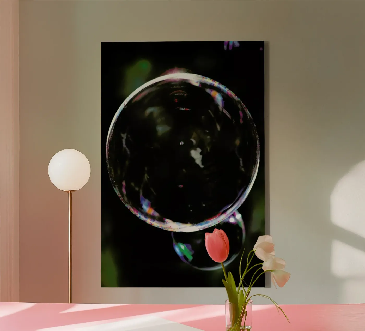 Bubble tela da Shot By Clint