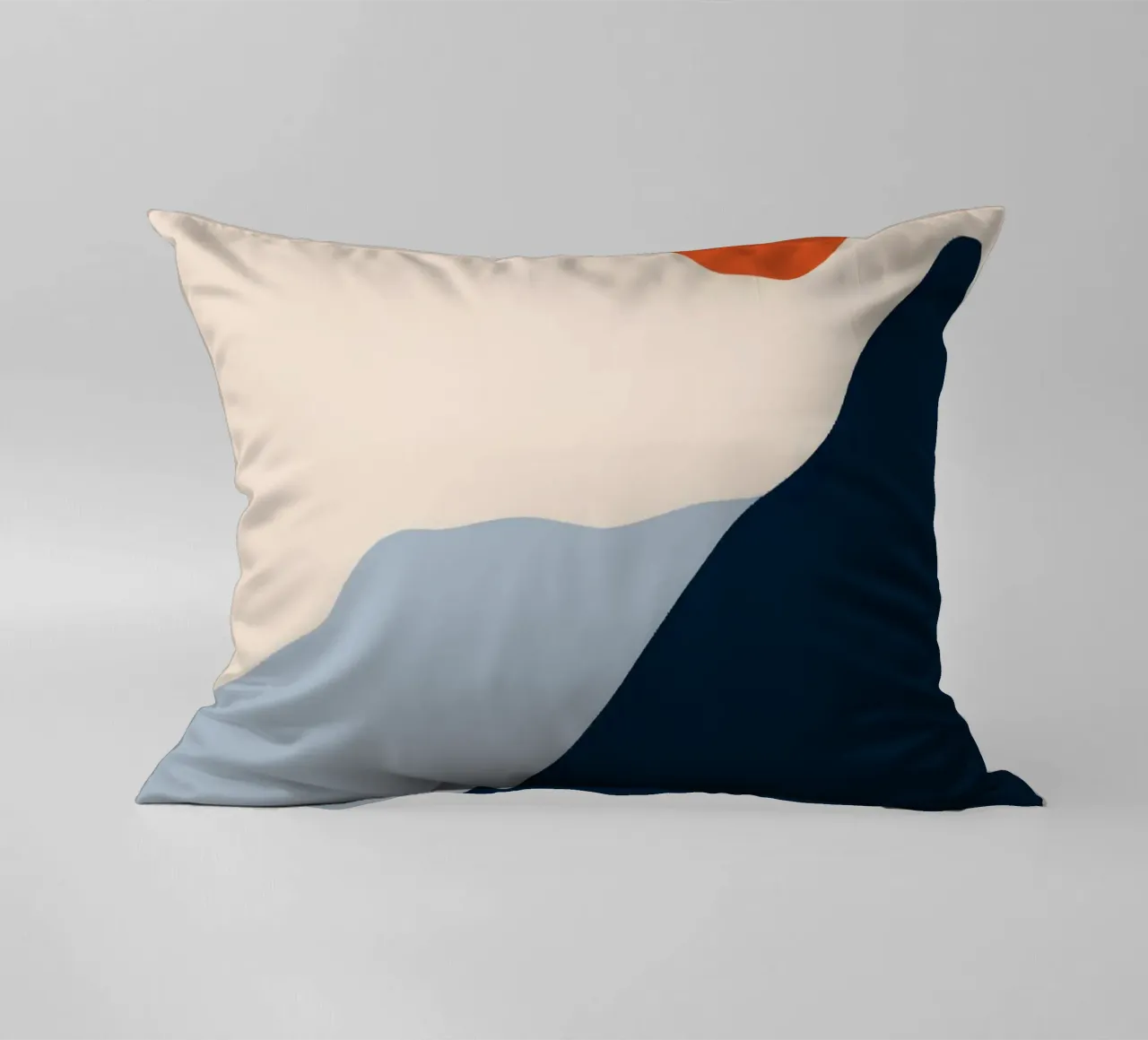 Abstract Balance decorative cushion by Seren Liodra