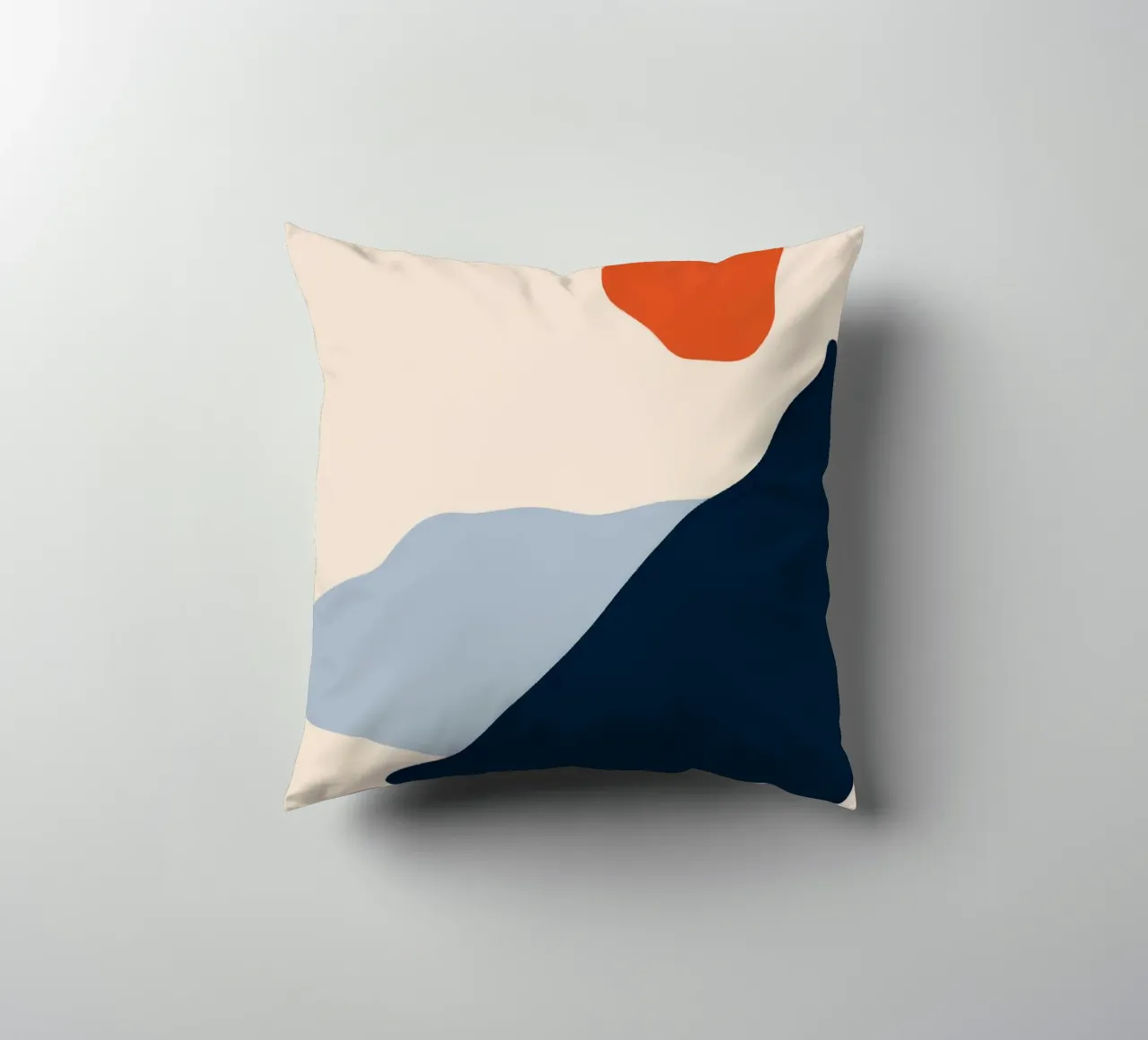 Abstract Balance decorative cushion by Seren Liodra