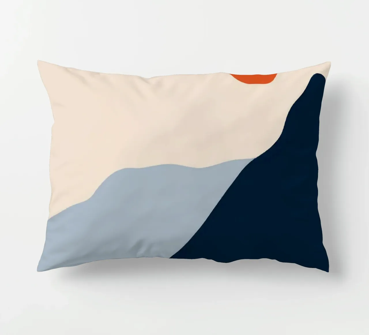 Abstract Balance decorative cushion by Seren Liodra