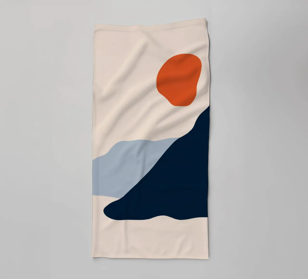 Abstract Balance towel by Seren Liodra