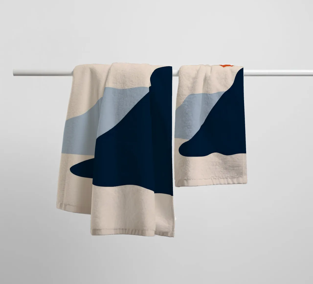 Abstract Balance towel by Seren Liodra