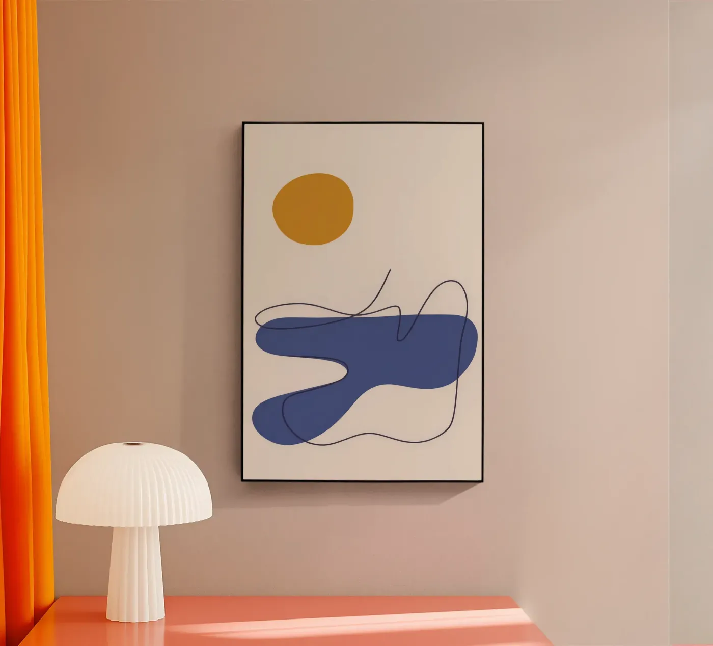 Mouvement fluide plexiglas de Seren Liodra
