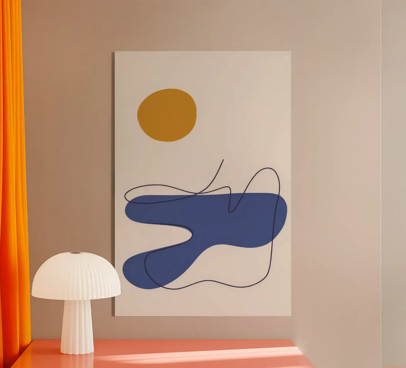Mouvement fluide plexiglas de Seren Liodra