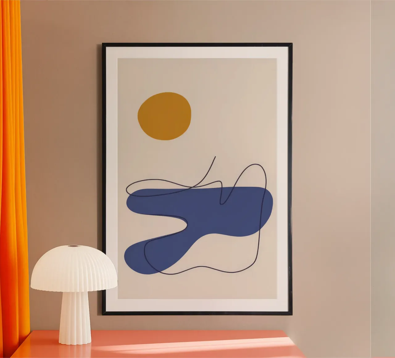 Fluid Motion poster by Seren Liodra