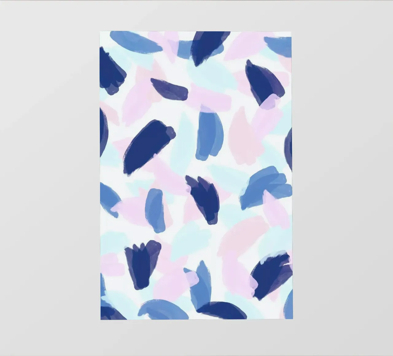 Blue and Pink Paint PVC Plane von cafelab