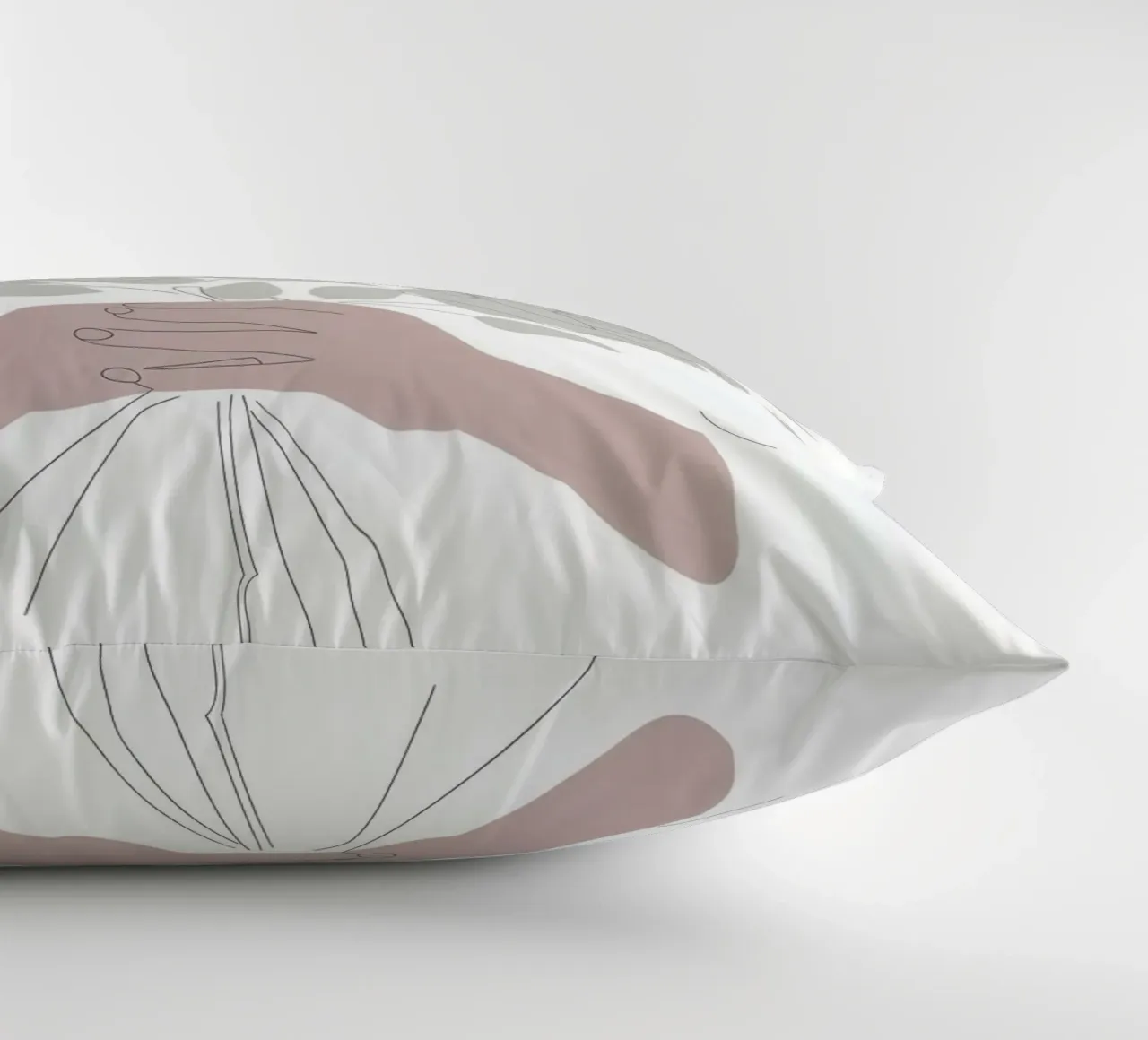 Hidden Bouquet decorative cushion by Seren Liodra