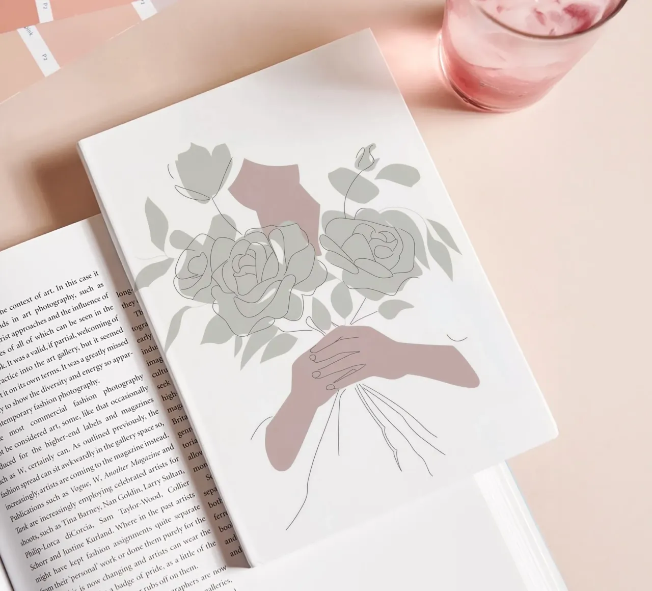 Hidden Bouquet notebook by Seren Liodra
