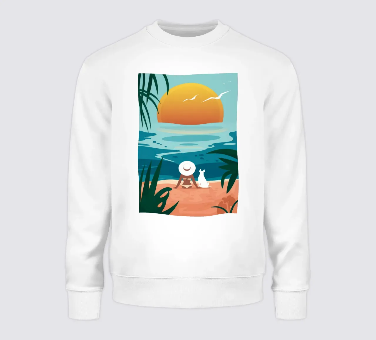 Compagni di tramonto felpa da Seren Liodra