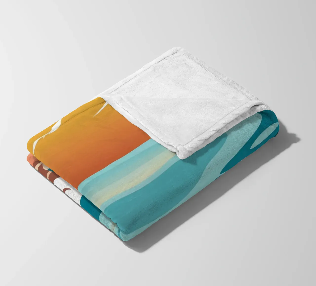 Compagni di tramonto coperta in pile da Seren Liodra