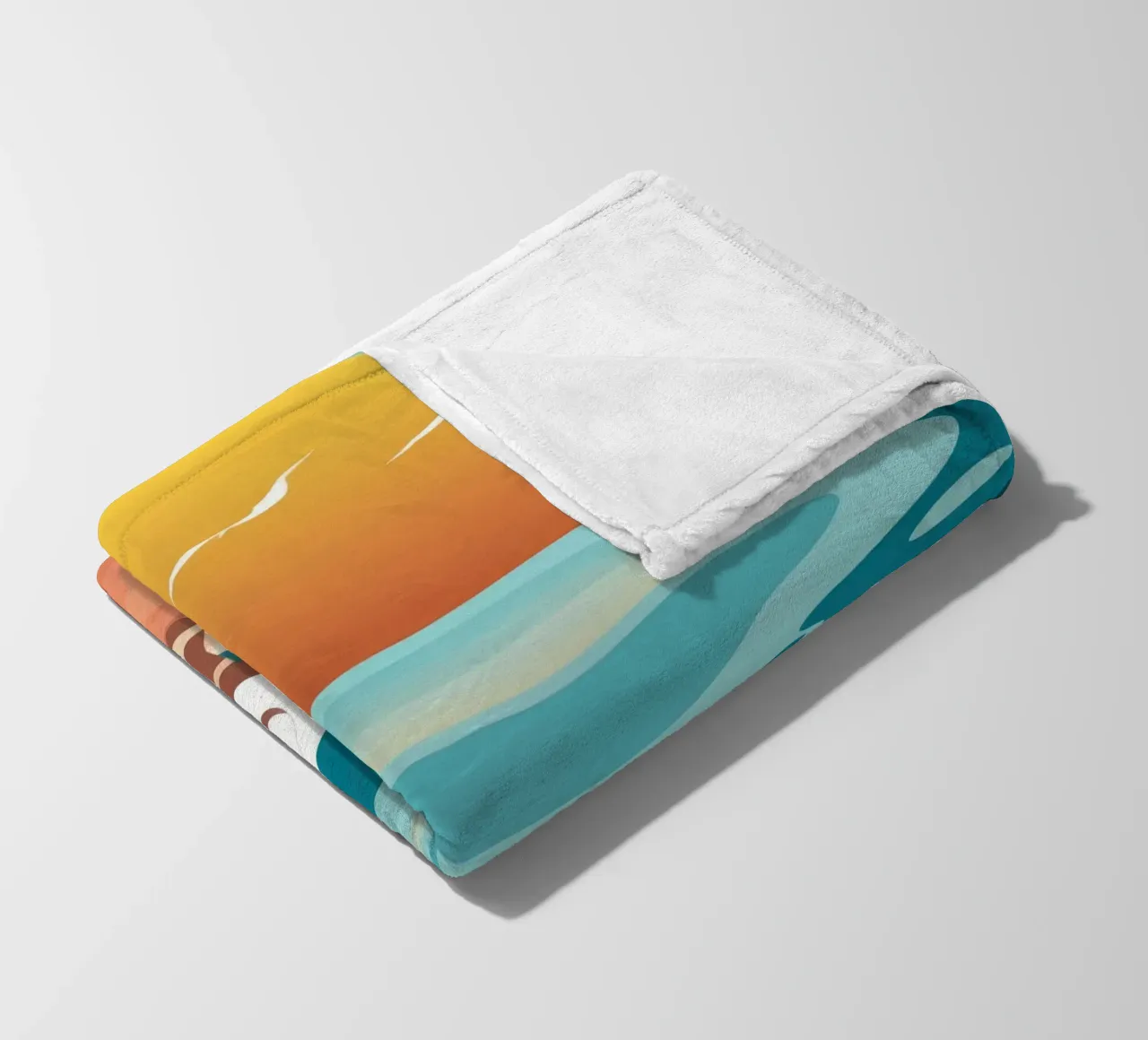 Compagni di tramonto coperta in pile da Seren Liodra