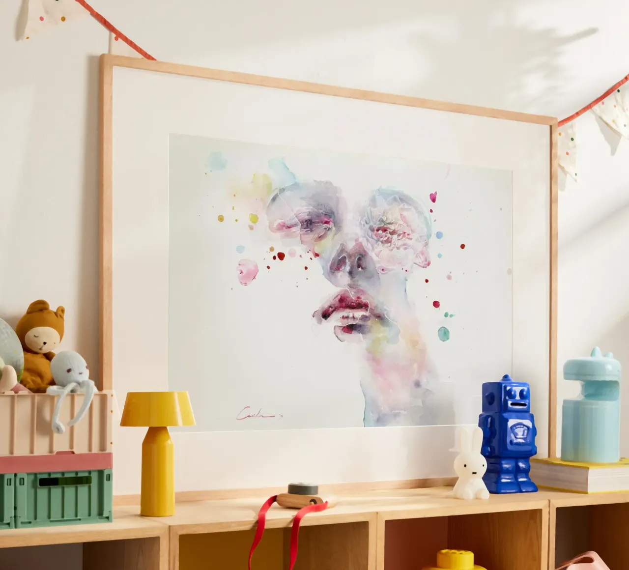 Peony poster da agnes-cecile