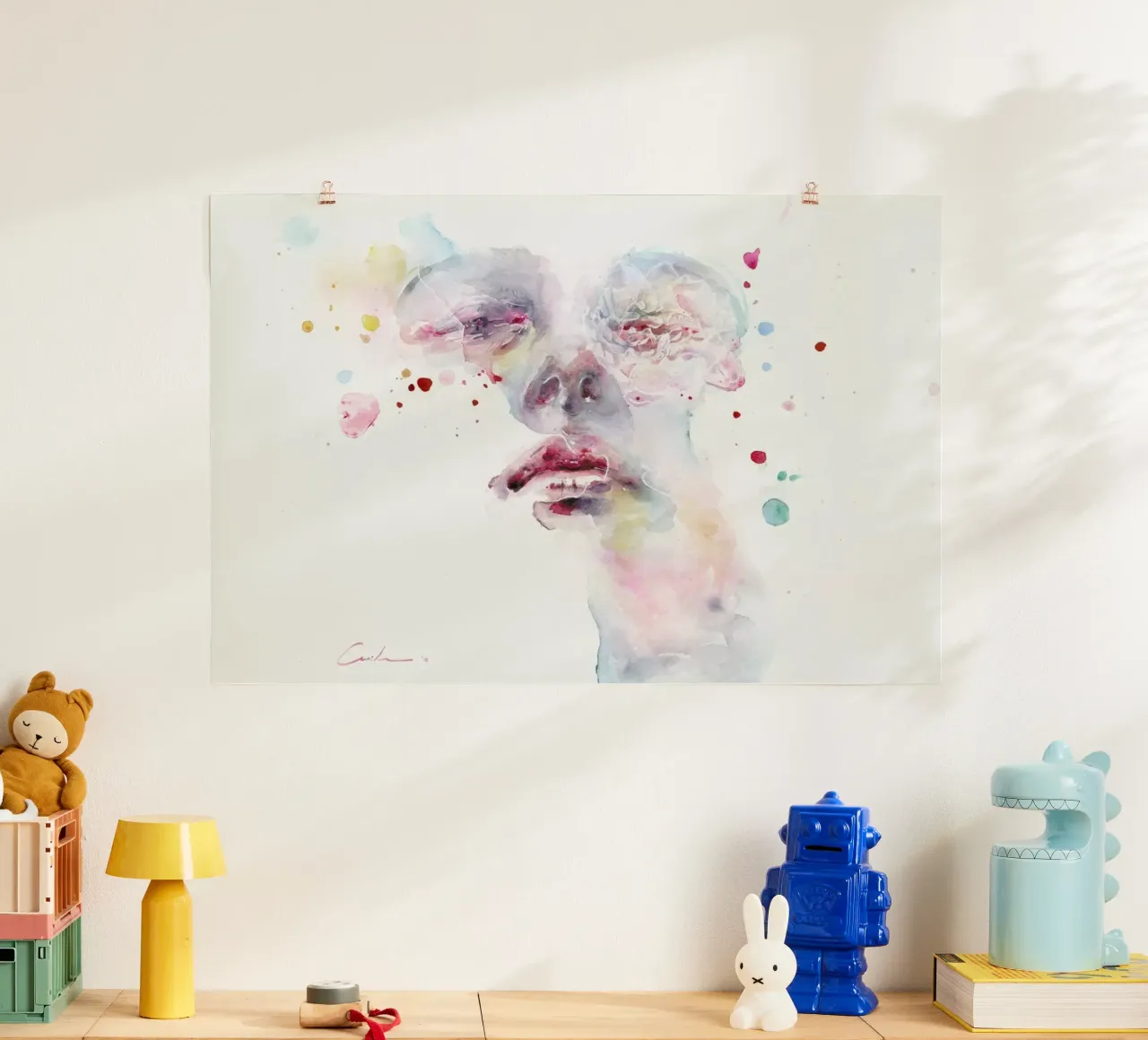 Peony poster da agnes-cecile