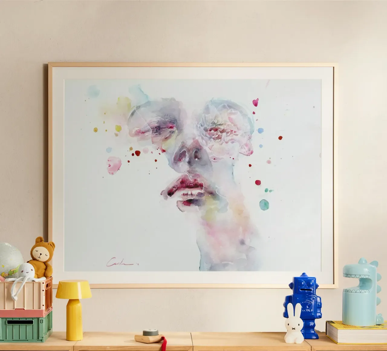 Peony poster da agnes-cecile