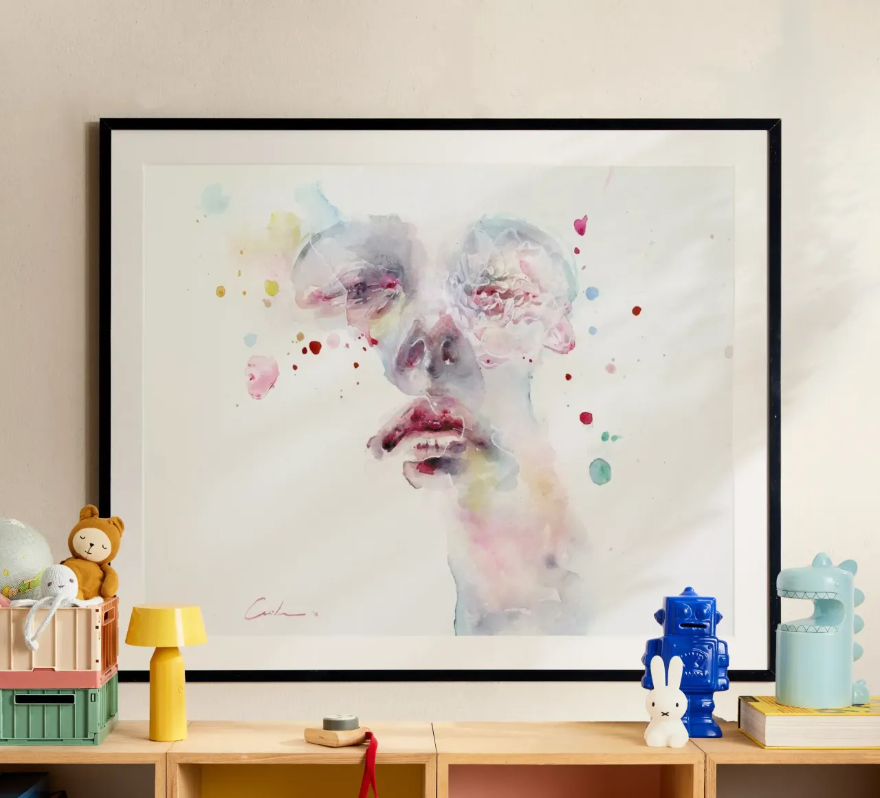 Peony poster da agnes-cecile