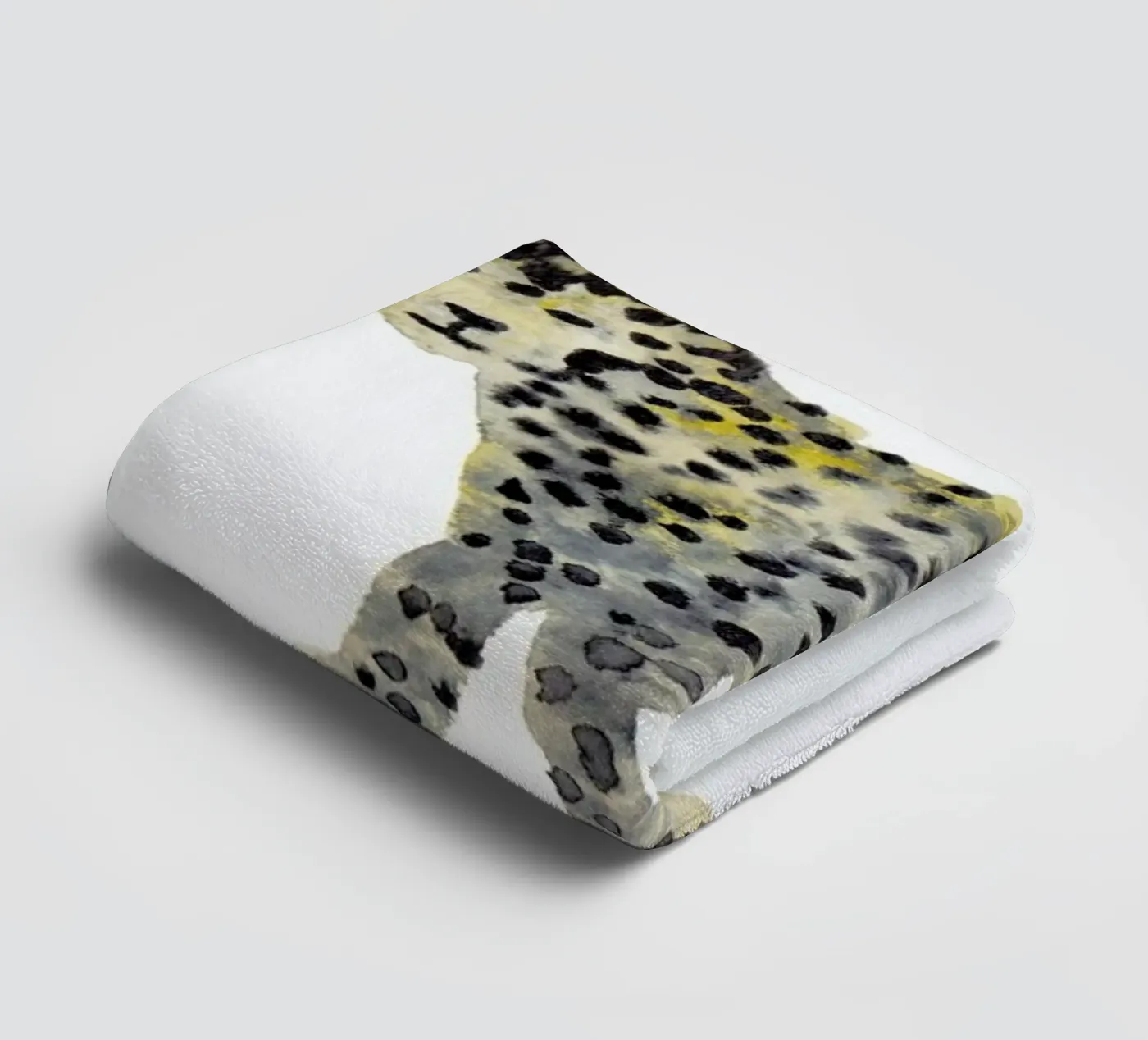Leopard I badhanddoek van Farina Kuklinski