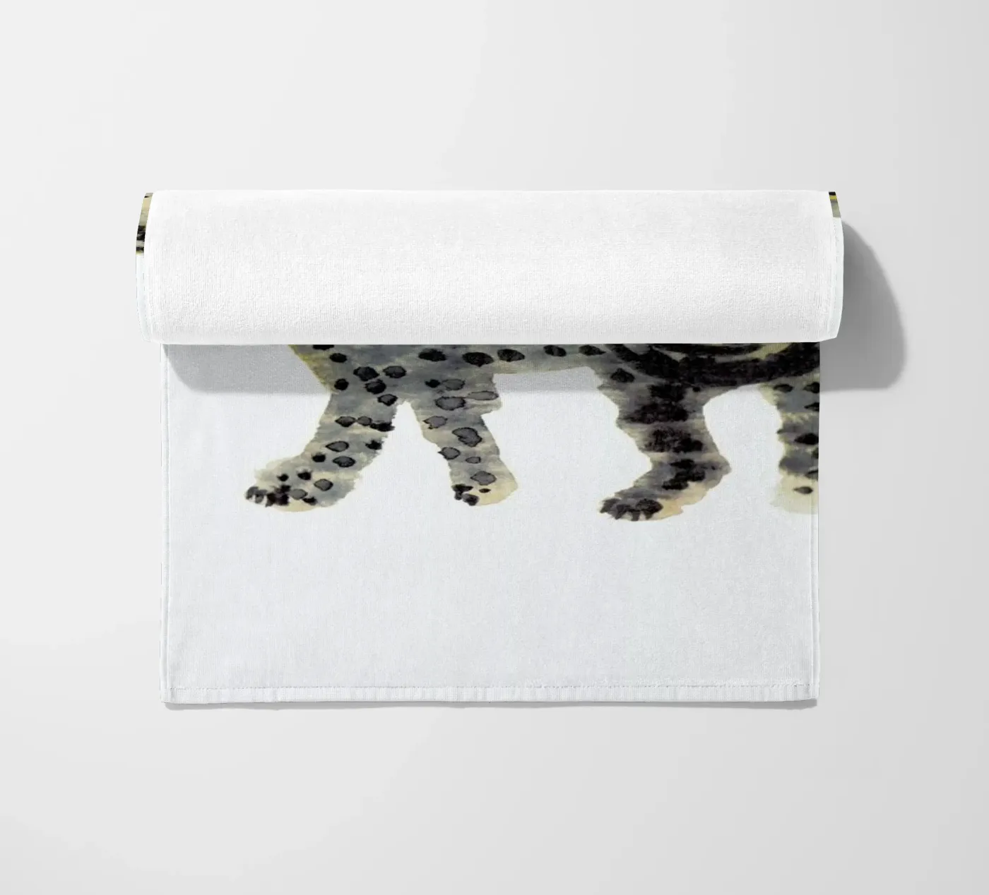 Leopard I strandhanddoek van Farina Kuklinski