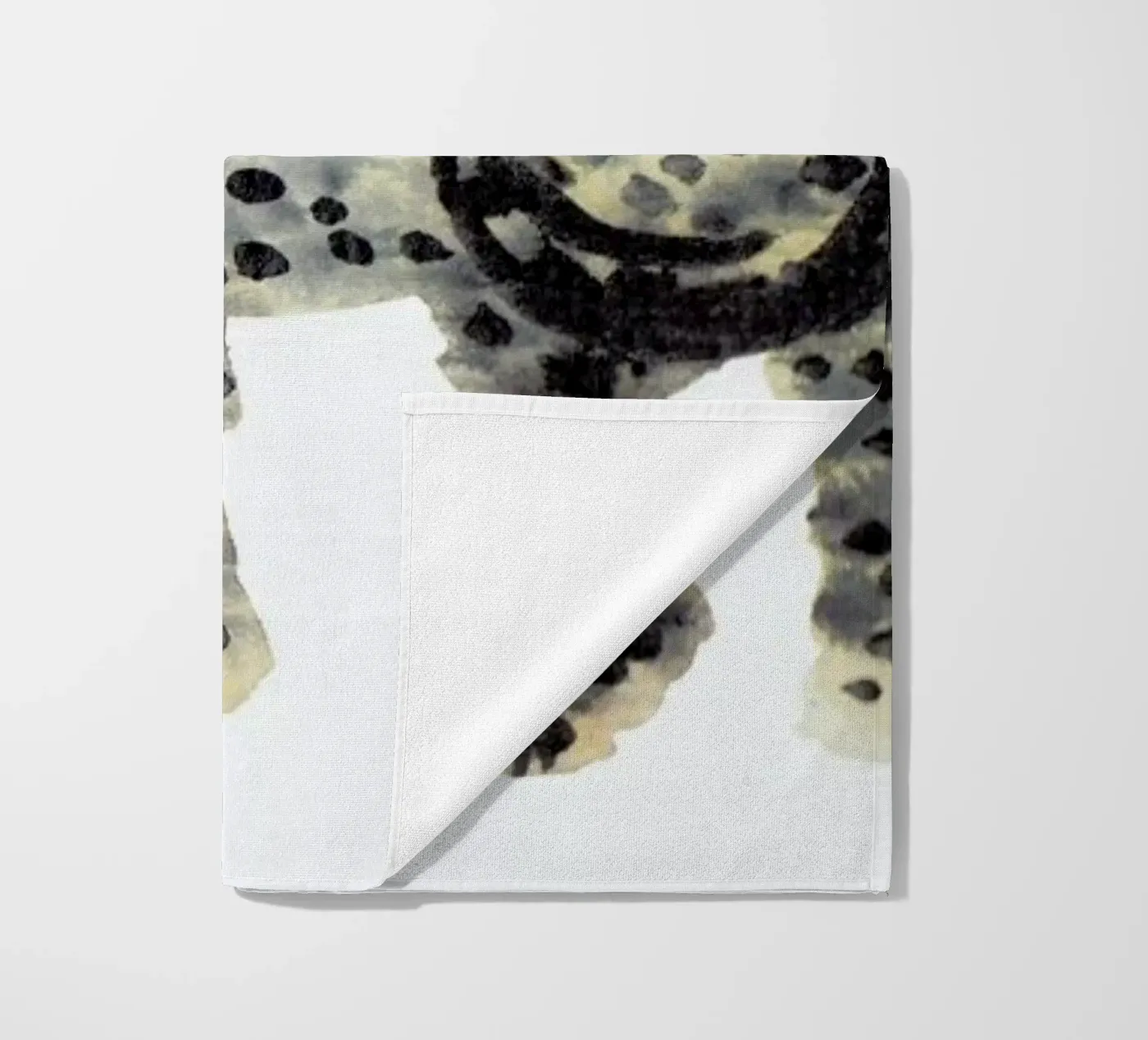 Leopard I strandhanddoek van Farina Kuklinski